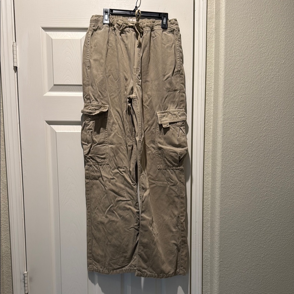 Khaki Cargo Zara Pants